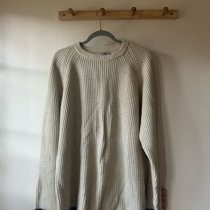 Aeropostale cream Crewneck Sweater